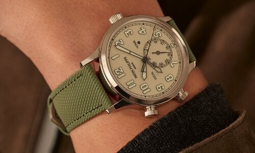 Patek Philippe Calatrava Pilot Travel Time Référence 5524G-010: Le voyage en toute élégance