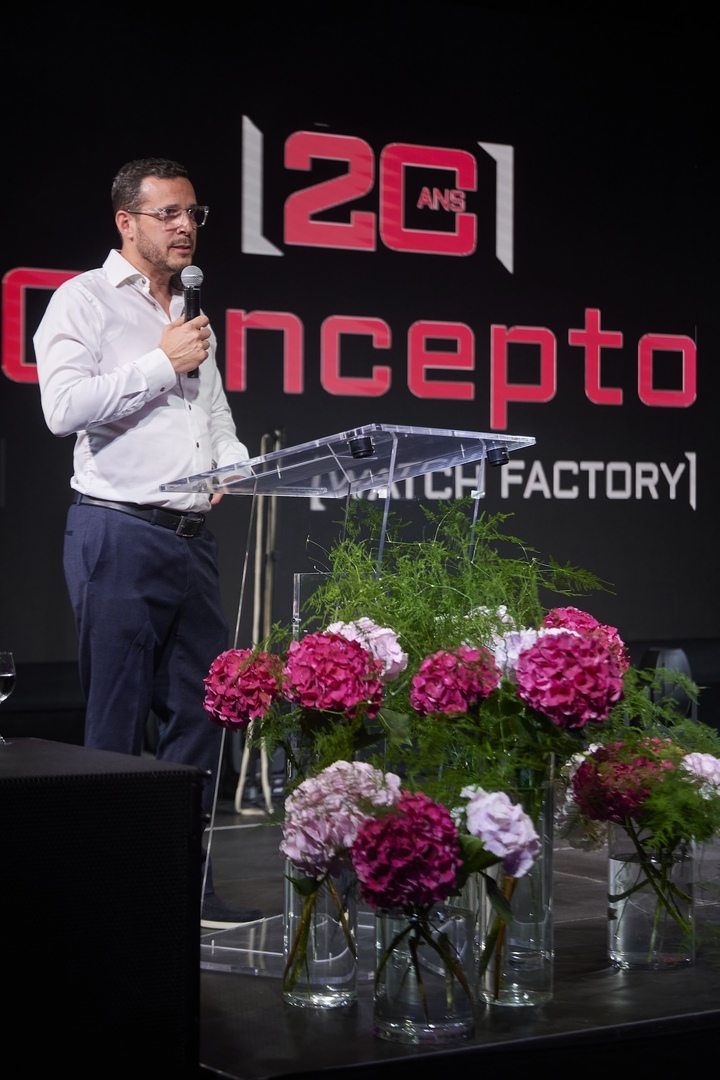  Valérien Jaquet à la célébration des 20 ans de Concepto.