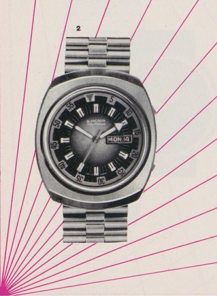 Fifty Fathoms Rayville SA, montres Blancpain